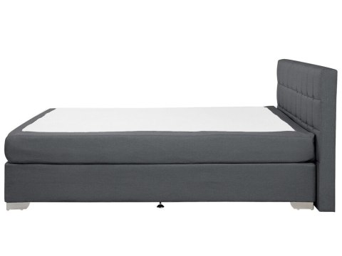 Łóżko kontynentalne ADMIRAL 160 x 200 cm Ciemnoszary