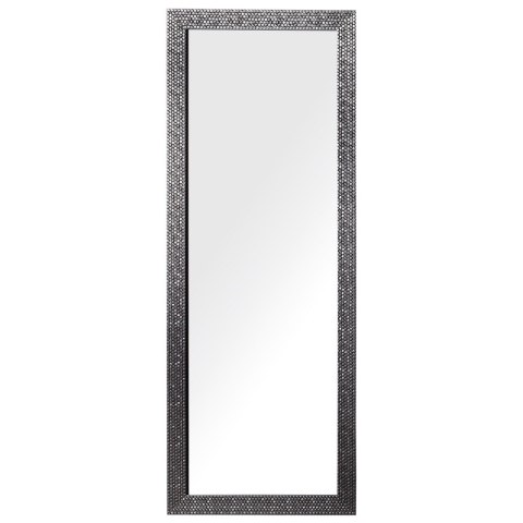 Lustro ścienne AJACCIO 50 cm 130 cm Srebrny