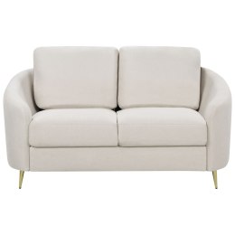 Sofa 2-osobowa jasnobeżowa TROSA Lumarko!