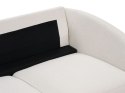 Sofa 2-osobowa jasnobeżowa TROSA Lumarko!