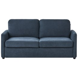 Sofa rozkładana niebieska BENNAS Lumarko!