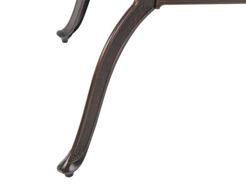 Stół ogrodowy 165 x 102 cm brązowy LIZZANO