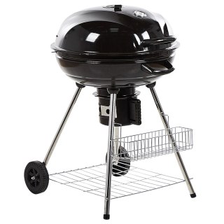 Grill węglowy kulisty czarny MARAPI