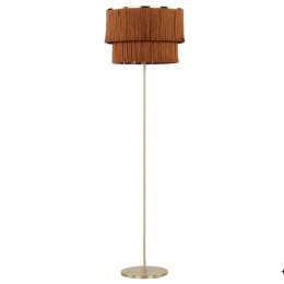 Lampa podłogowa PERISTERI Metal Brązowy Lumarko!