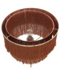 Lampa podłogowa PERISTERI Metal Brązowy Lumarko!