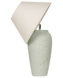 Lampa stołowa AMBLO Ceramika Złamana biel Lumarko!