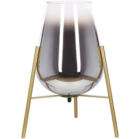 Lampa stołowa MENA Metal Złoty Lumarko!
