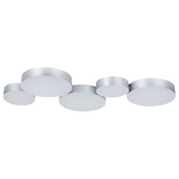 Lampa sufitowa LED LUGA Metal Srebrny Lumarko!