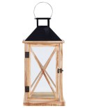 Lampion TELAGA Drewno 61 cm Jasnobrązowy Lumarko!