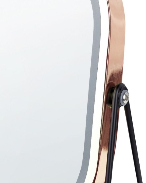 Lusterko kosmetyczne LED DORDOGNE Różowe złoto