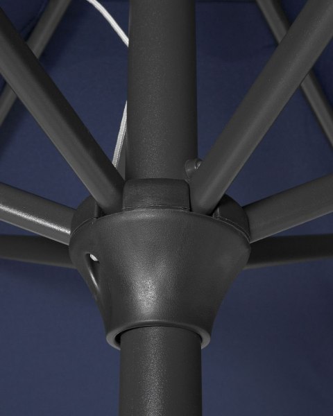 Parasol ogrodowy ⌀ 270 cm granatowy VARESE