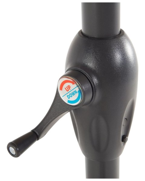 Parasol ogrodowy ⌀ 270 cm granatowy VARESE