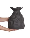 Wazon na kwiaty COONTAIL Kamionka 31 cm Czarny Lumarko!