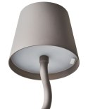 Bezprzewodowa lampa stołowa LED VOUGA Ze ściemniaczem Metal Beżowy Lumarko!