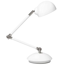 Lampa biurkowa HELMAND Regulowana Metal Biały Lumarko!