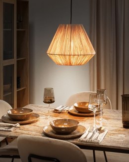 Lampa wisząca DAMIT Plecionka Naturalny Lumarko!