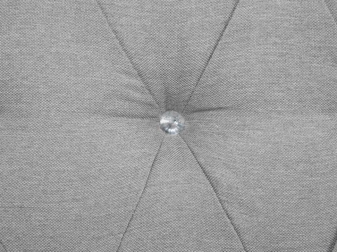 Łóżko kontynentalne DUCHESS 160 x 200 cm Jasnoszary