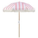 Parasol ogrodowy ⌀ 150 cm różowy z białym MONDELLO Lumarko!