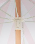 Parasol ogrodowy ⌀ 150 cm różowy z białym MONDELLO Lumarko!