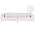 Sofa 4-osobowa boucle złamana biel VENG Lumarko!