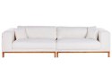 Sofa 4-osobowa boucle złamana biel VENG Lumarko!