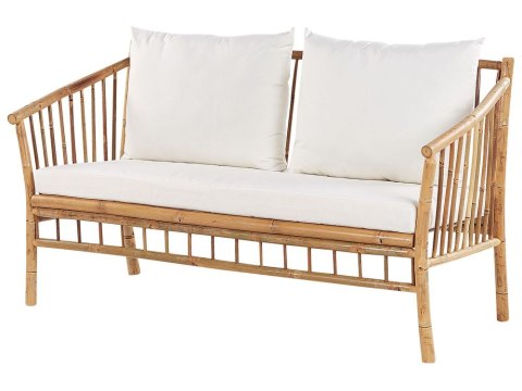 Zestaw ogrodowy ze stolikiem dla 4 osób MAGGIORE Drewno bambusowe Jasnobrązowy