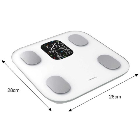 ANALITYCZNA WAGA ŁAZIENKOWA SMART IOS ANDROID KLAUSBERG KB-7855 Lumarko!