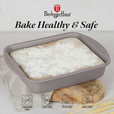 Brytfanna Forma Tytanowa 35x27cm Berlinger Haus Bh-7913 Taupe Lumarko!