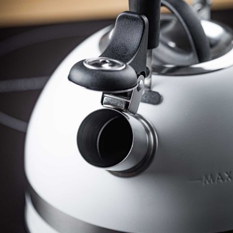 Czajnik 1,8l Z Gwizdkiem Kinghoff Kh-1852 Biały Lumarko!