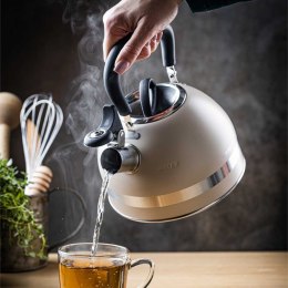 CZAJNIK 1,8L Z GWIZDKIEM KINGHOFF KH-1854 BEŻOWY Lumarko!