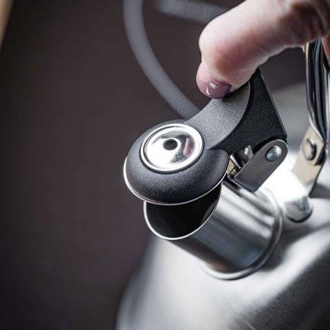 CZAJNIK 2,5L Z GWIZDKIEM KINGHOFF KH-1859 SREBRNY Lumarko!