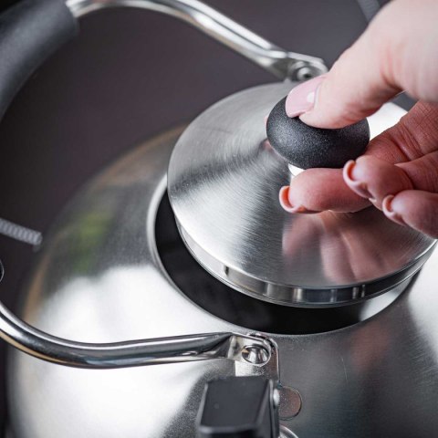 CZAJNIK 2,5L Z GWIZDKIEM KINGHOFF KH-1859 SREBRNY Lumarko!