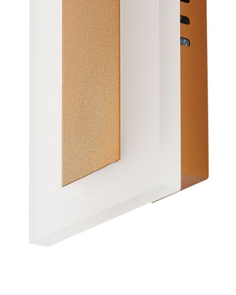 Lampa ścienna ogrodowa LED ROSALIE Złoty