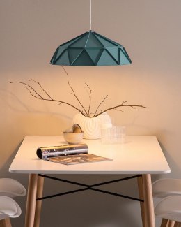 Lampa wisząca SENIA Metal Turkusowy Lumarko!