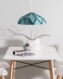 Lampa wisząca SENIA Metal Turkusowy Lumarko!