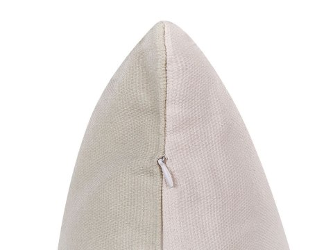 Zestaw 2 poduszek dekoracyjnych QUERCUS 45 x 45 cm Beżowoszary Wzór zwierzęcy