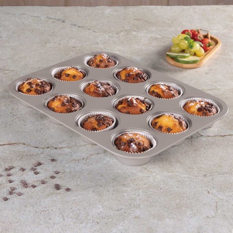 Forma Tytanowa Do 12 Muffinek Berlinger Haus Bh-7947 Taupe Lumarko!