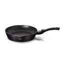 GŁEBOKA PATELNIA GRANITOWA 24cm BERLINGER HAUS BLACK ROSE BH-6184 Lumarko!