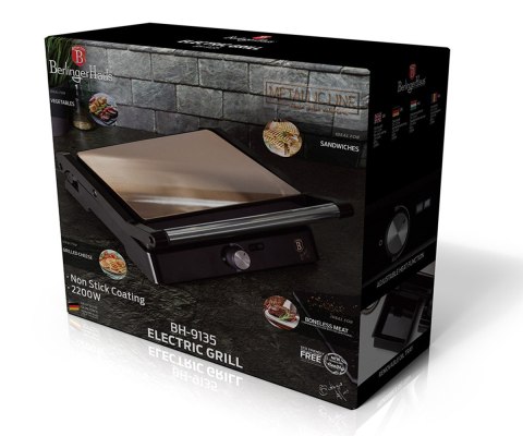 GRILL ELEKTRYCZNY OPIEKACZ BERLINGER HAUS BH-9135 Lumarko!
