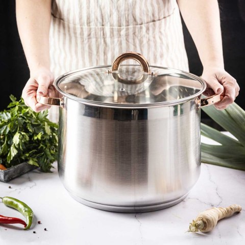 KLAUSBERG GARNEK GASTRO Z POKRYWĄ 26cm 10,7L KB-7794 Lumarko!