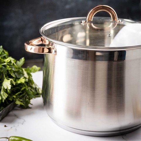 KLAUSBERG GARNEK GASTRO Z POKRYWĄ 28cm 13L KB-7795 Lumarko!