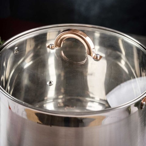 KLAUSBERG GARNEK GASTRO Z POKRYWĄ 32cm 18,7L KB-7797 Lumarko!