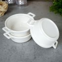 KOKILKI MISECZKI PORCELANOWE DO ZAPIEKANIA 3 szt. OKRĄGŁE Lumarko!