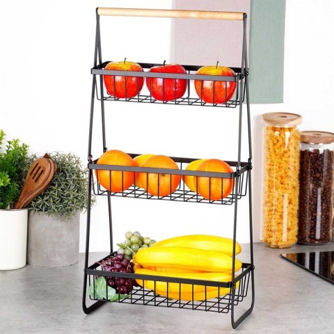 Koszyk Piętrowy Na Owoce Pieczywo 3 Poziomy 229156 Lumarko!