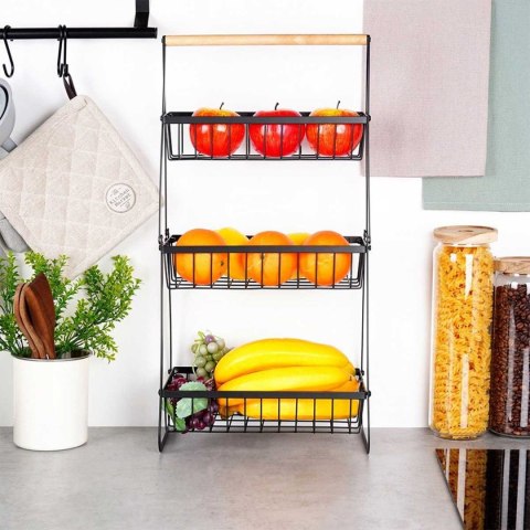 Koszyk Piętrowy Na Owoce Pieczywo 3 Poziomy 229156 Lumarko!