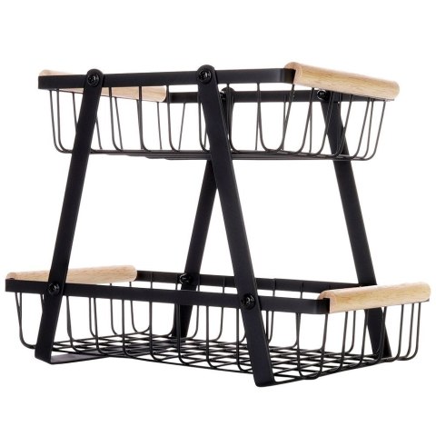 KOSZYK PIĘTROWY NA OWOCE PRZYPRAWY LOFT 229096 Lumarko!