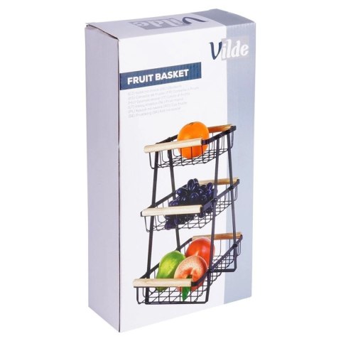 KOSZYK PIĘTROWY NA OWOCE PRZYPRAWY LOFT 229097 Lumarko!