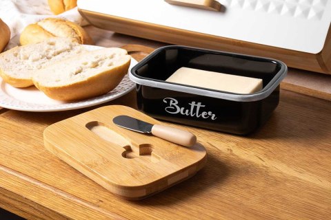 MASELNICZKA STALOWA Z NOŻYKIEM DO SMAROWANIA 2671 Lumarko!