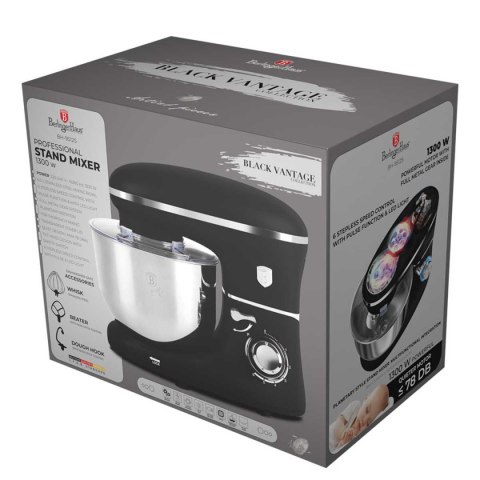 Mikser Robot Planetarny Berlinger Haus Bh-9512 Matte Black Lumarko!