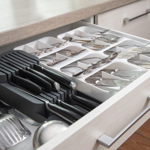 ORGANIZER NA NOŻE BLOK WKŁAD DO SZUFLADY SZARY Lumarko!